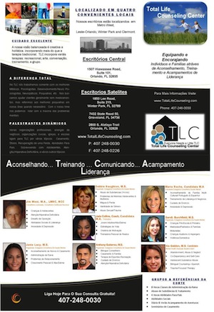 Consejeria, Matrimonio, Divorcio, Depresion - Orlando & Winter Park. Consejería Bilingüe (Español e Inglés), Consejería para matrimonios y parejas, Cuidado y consejería para el divorcio, Consejería para individuales, Consejería para niños y adolescentes, Consejería multi-culturales, Adicciones sexuales, Depresión, Consejería y tratamiento para la ansiedad, Terapia – deportes